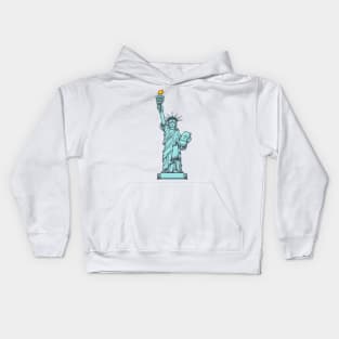 Statue Of Liberty Kids Hoodie